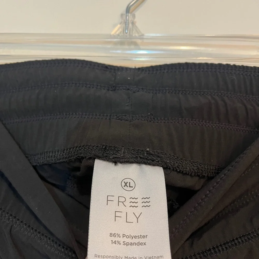 Womens Free Fly Pants Black Quick Dry Stretch UPF Size XL Outdoor Travel - Picture 5 of 5